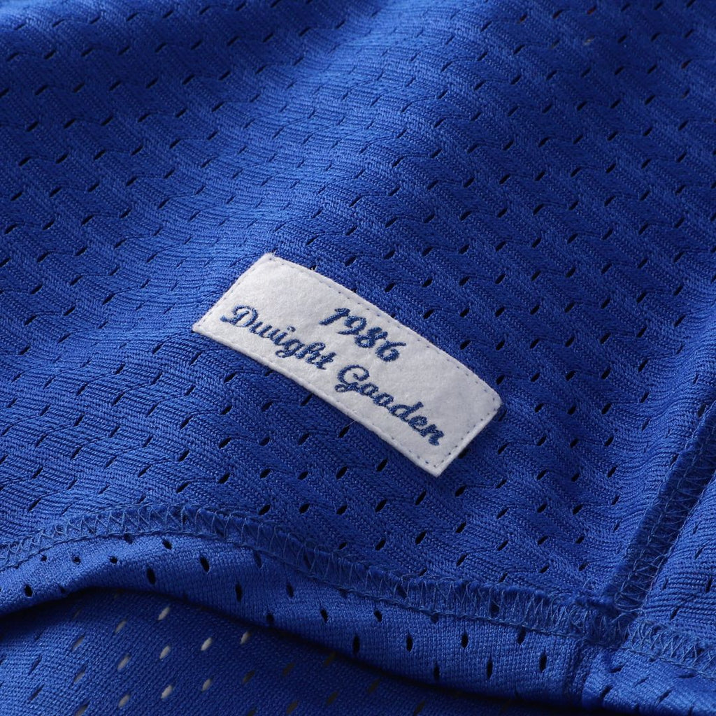 Dwight Gooden New York Mets Youth Royal Mesh Batting Practice Jersey