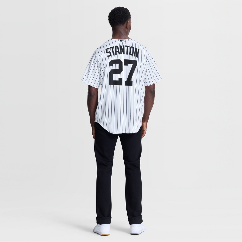 Giancarlo Stanton New York Yankees Home Replica Jersey - White