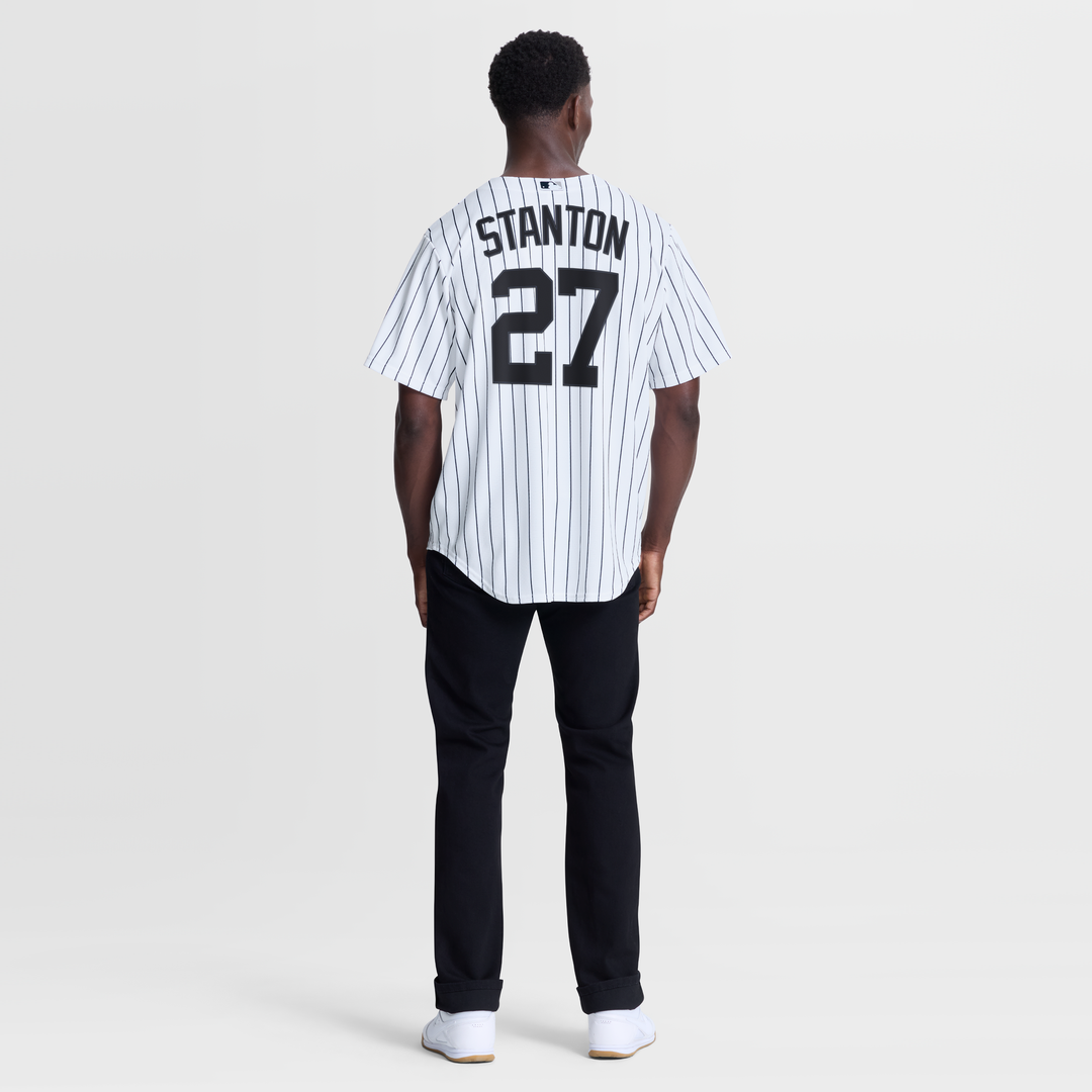Giancarlo Stanton New York Yankees Home Replica Jersey - White