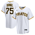 Camilo Doval Pittsburgh Pirates Home Replica Jersey - White