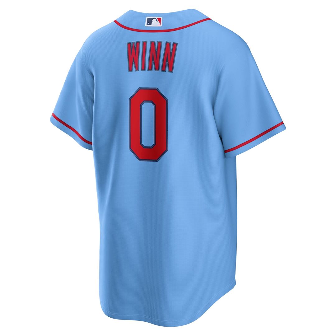Masyn Winn St. Louis Cardinals Alternate Replica Jersey - Light Blue