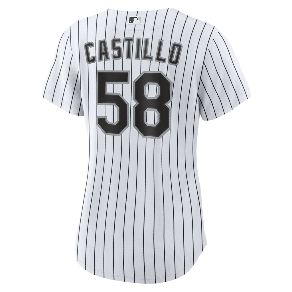 Luis Castillo Chicago White Sox Women's Home Replica Jersey - White