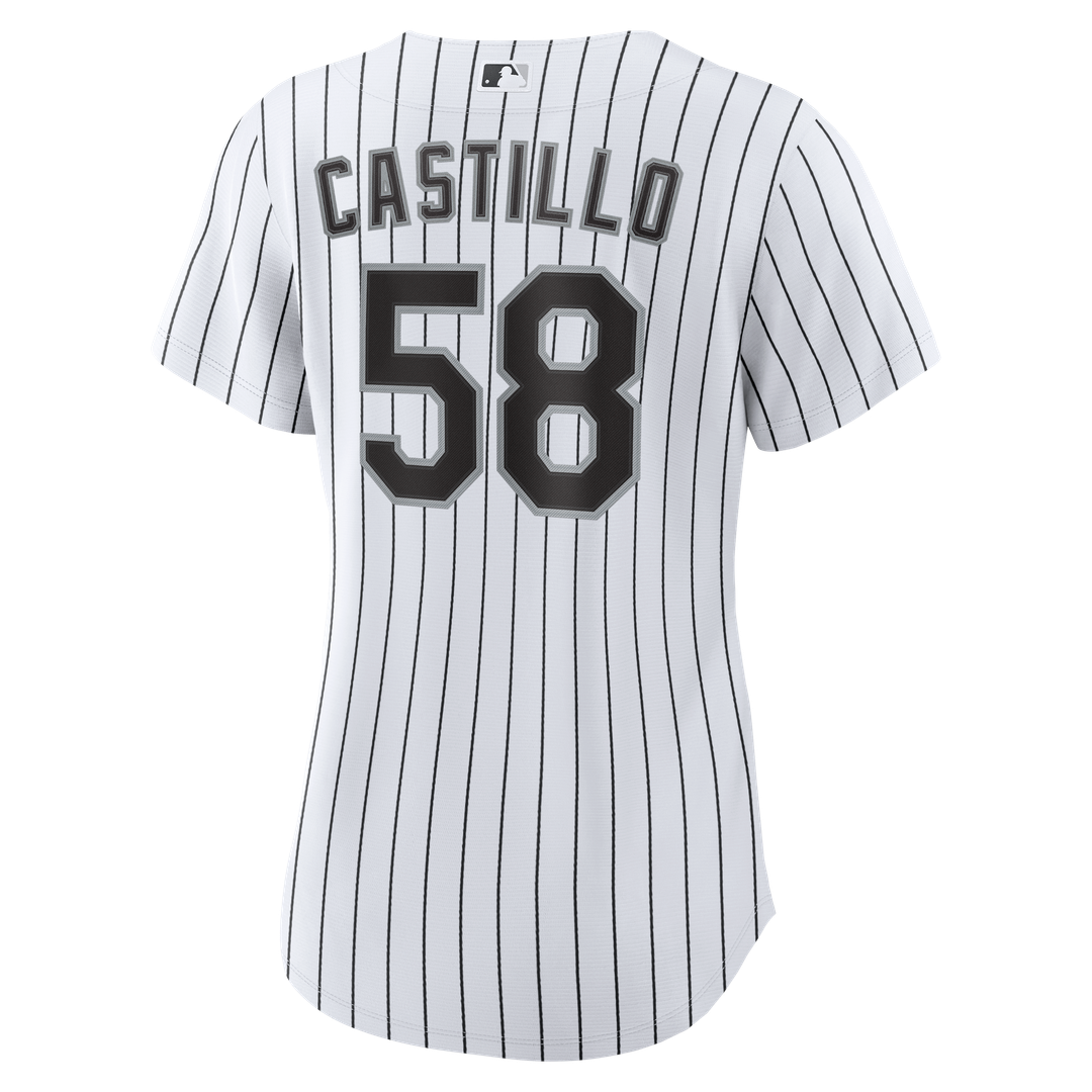 Luis Castillo Chicago White Sox Women's Home Replica Jersey - White