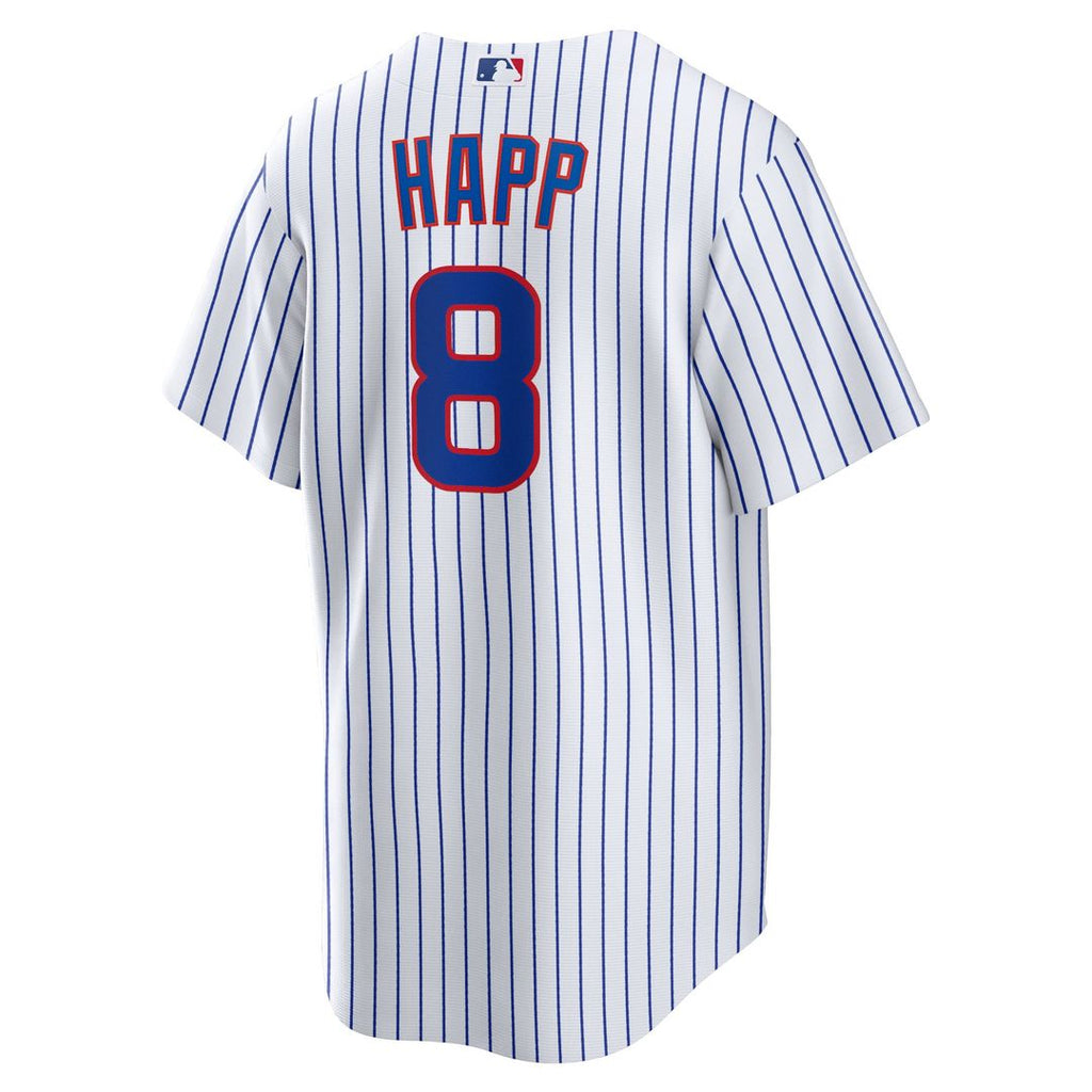 Ian Happ Chicago Cubs Home Replica Jersey - White