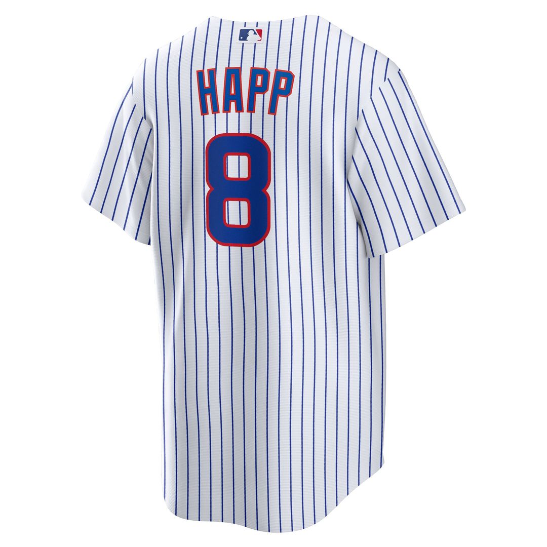 Ian Happ Chicago Cubs Home Replica Jersey - White