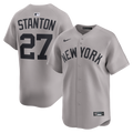 Giancarlo Stanton New York Yankees Road Limited Jersey - Gray