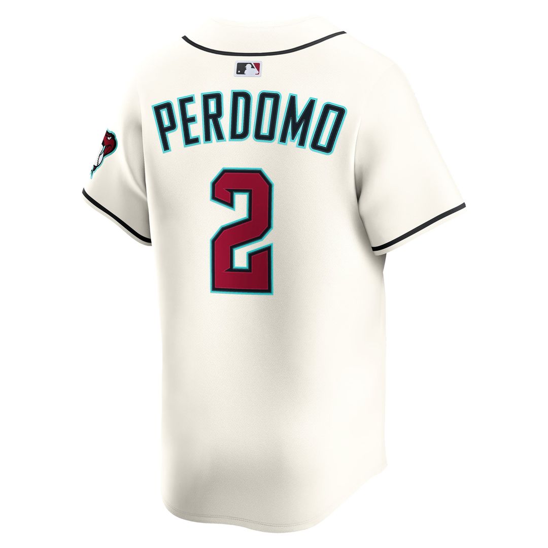 Geraldo Perdomo Arizona Diamondbacks Home Limited Player Jersey - Cream