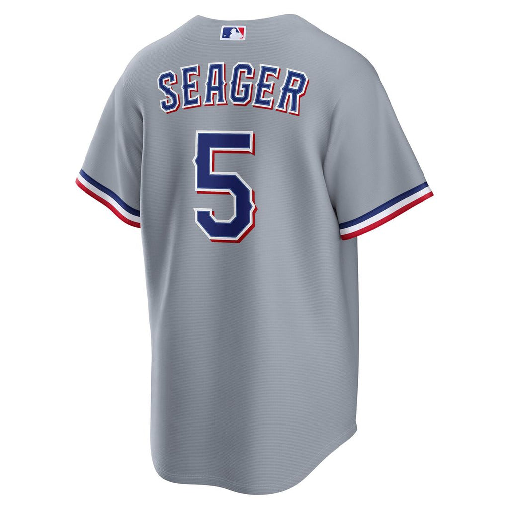 Corey Seager Texas Rangers Road Replica Jersey - Gray