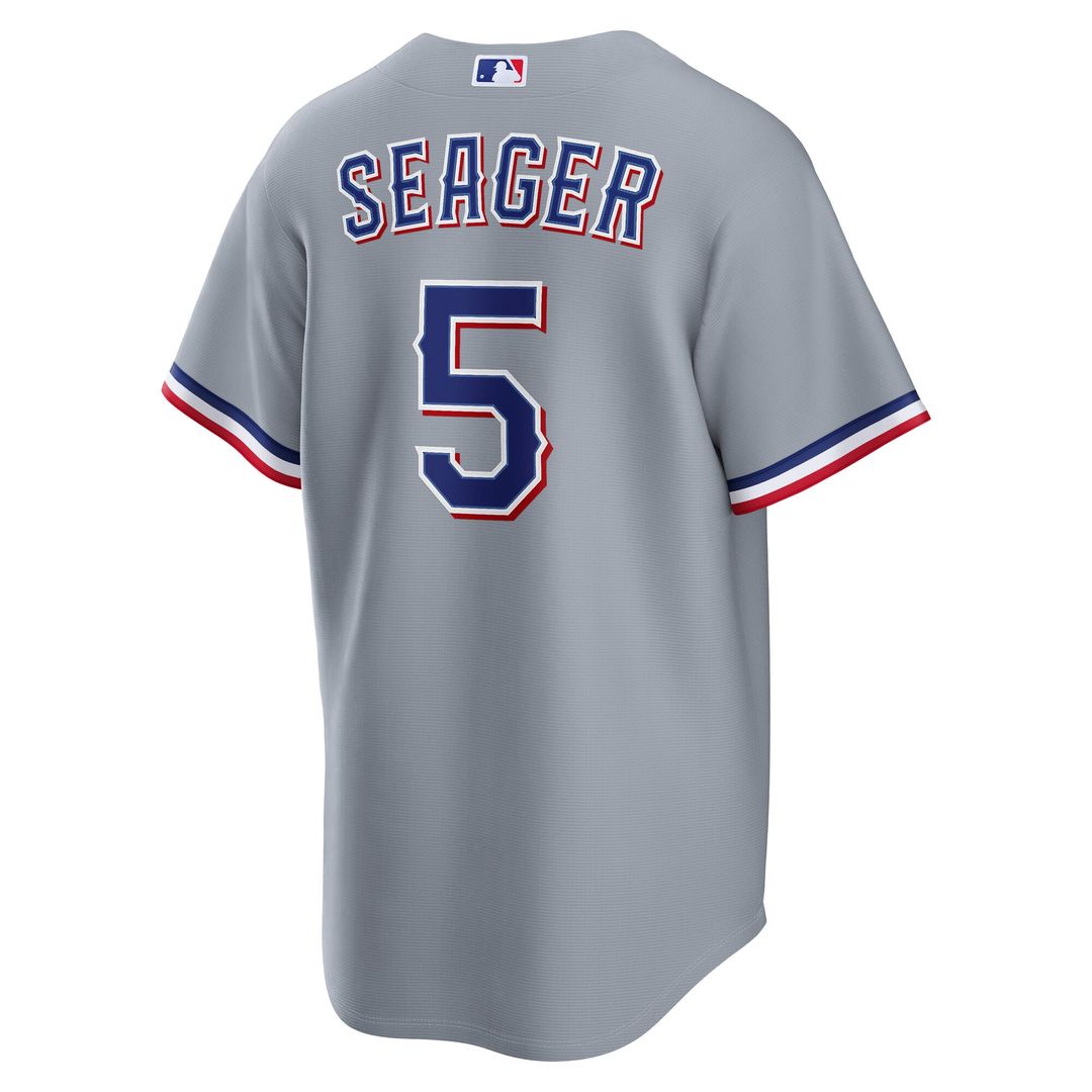 Corey Seager Texas Rangers Road Replica Jersey - Gray
