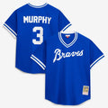 Dale Murphy Atlanta Braves Authentic Batting Practice Jersey - Royal