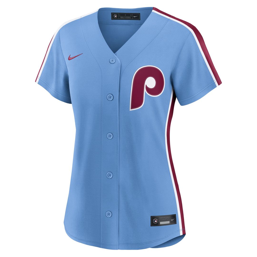 Bryce Harper Philadelphia Phillies Women's Alternate Replica Jersey - Light Blue