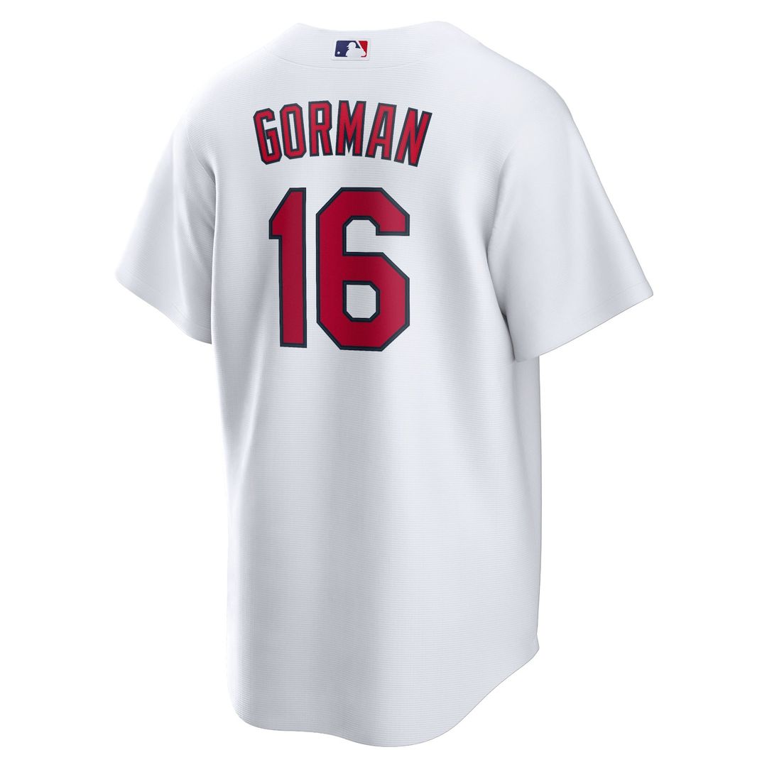 Nolan Gorman St. Louis Cardinals Home Replica Jersey - White