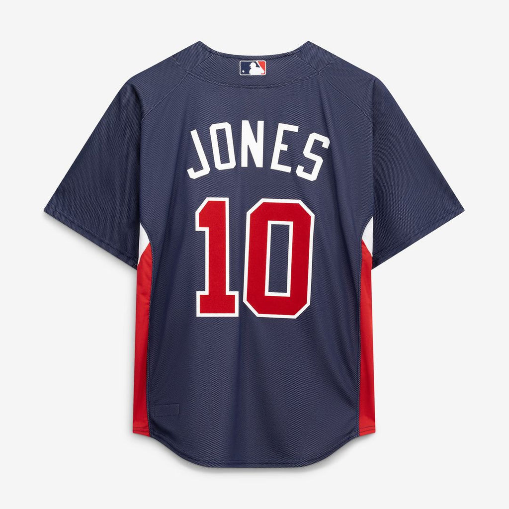 Chipper Jones Atlanta Braves Authentic Batting Practice Jersey - Navy