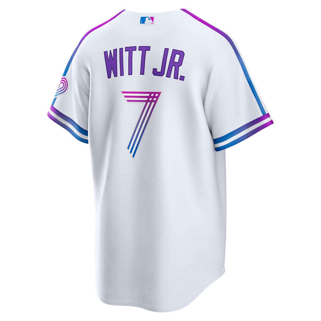 Bobby Witt Jr. Kansas City Royals 2026 City Connect Stadium Jersey - White