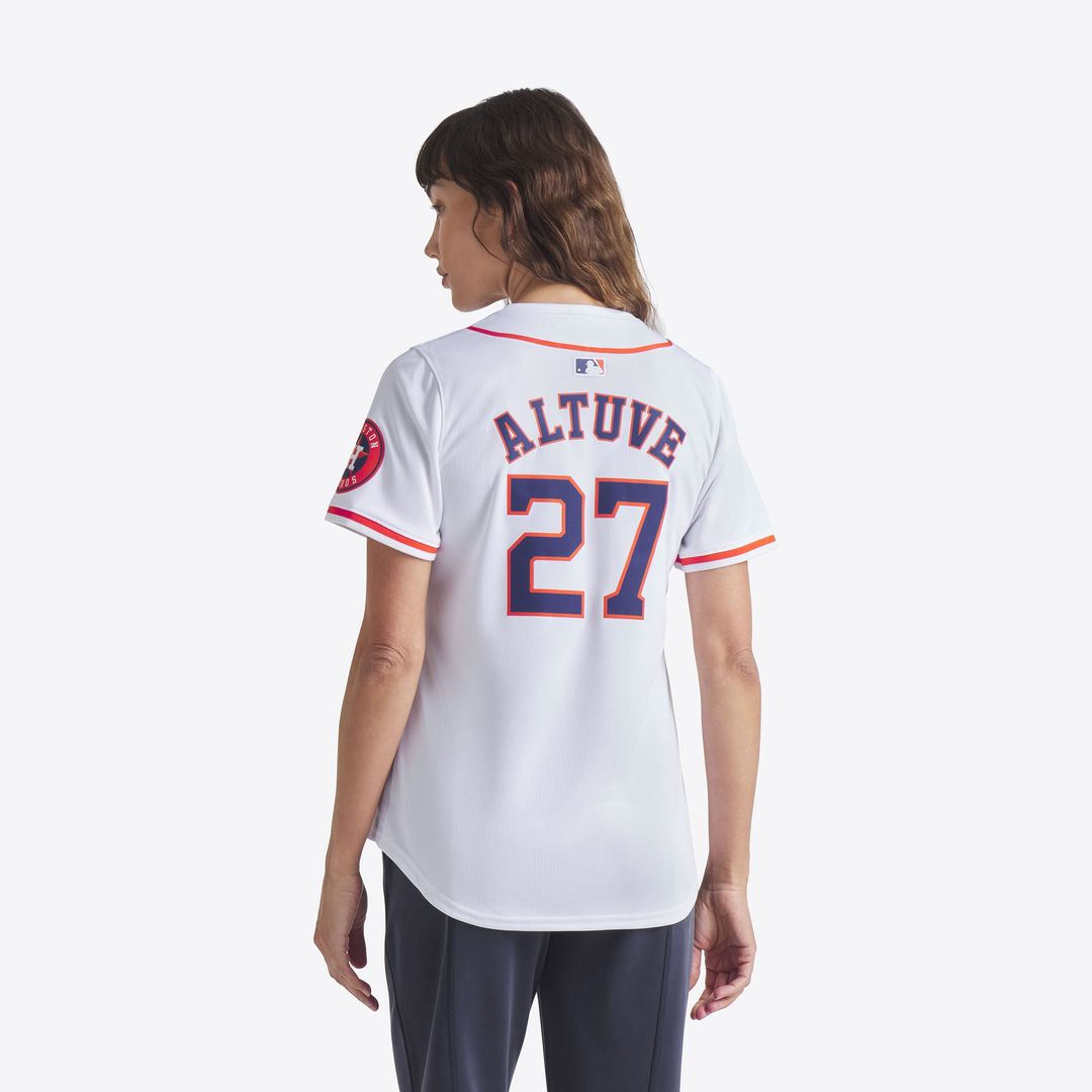 Jose Altuve Houston Astros Women's Home Limited Player Jersey - White