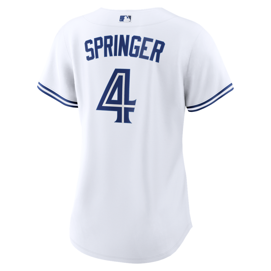 George Springer Toronto Blue Jays Women's Home Replica Jersey - White