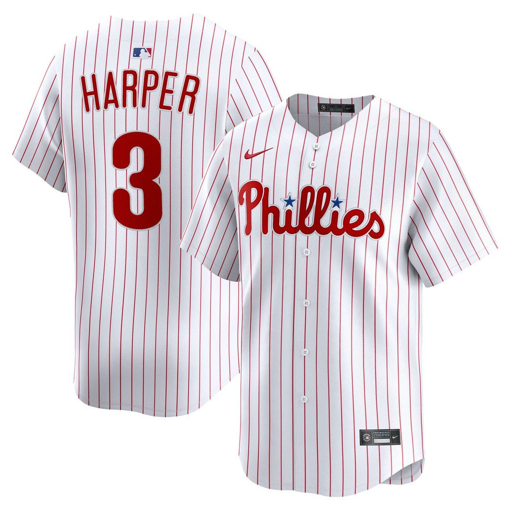 Bryce Harper Philadelphia Phillies Home Limited Player Jersey - White
