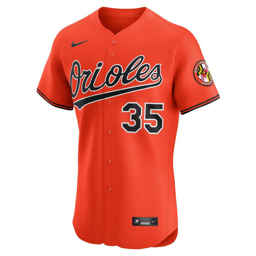 Adley Rutschman Baltimore Orioles Alternate 2 Elite Jersey - Orange