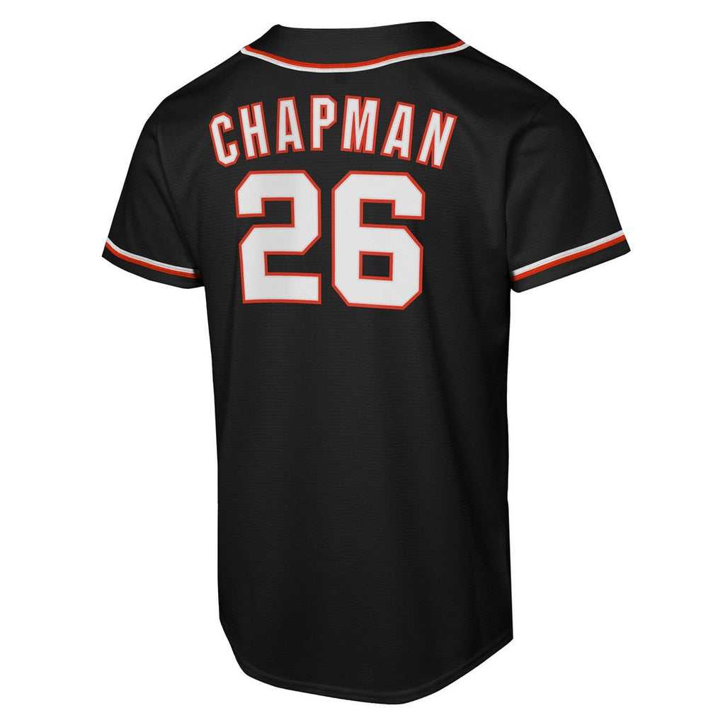 Matt Chapman San Francisco Giants Youth Fashion Replica Player Jersey - Black