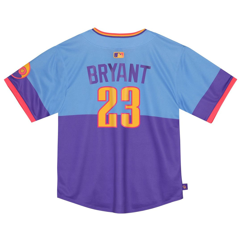 Kris Bryant Colorado Rockies Toddler 2025 City Connect Limited Player Jersey - Purple/Light Blue