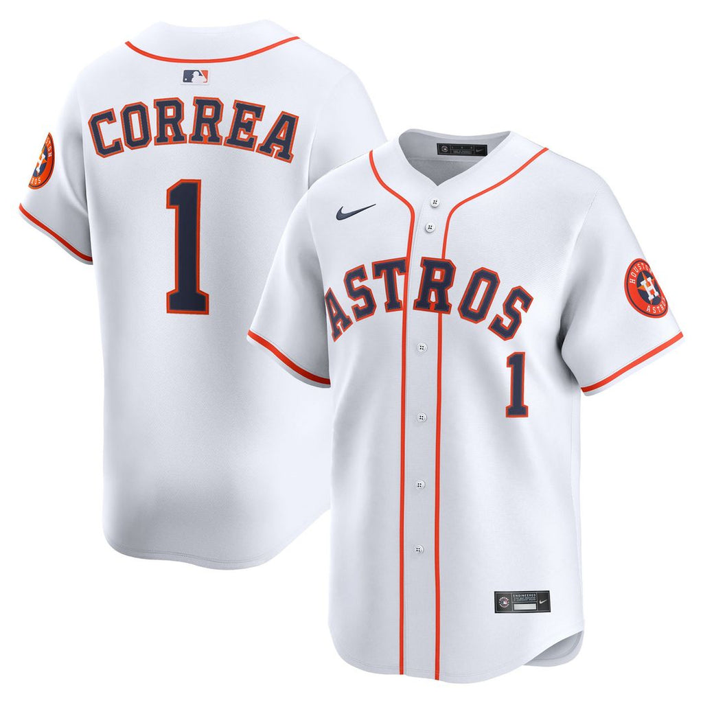 Carlos Correa Houston Astros Home Limited Player Jersey - White