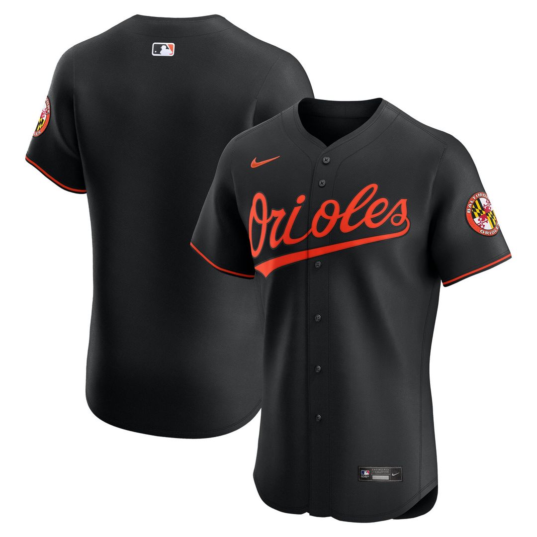 Baltimore Orioles Home Elite Jersey - White