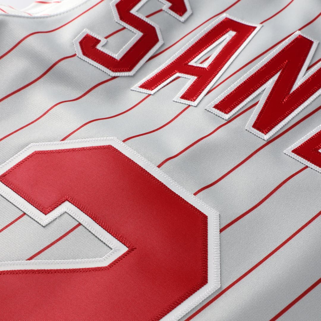 Deion Sanders Cincinnati Reds 1997 Authentic Jersey - Gray