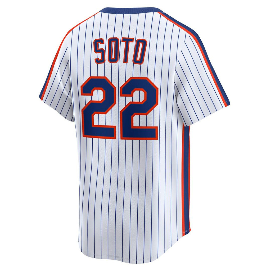 Juan Soto New York Mets Cooperstown Collection Limited 40th Anniversary Jersey - White