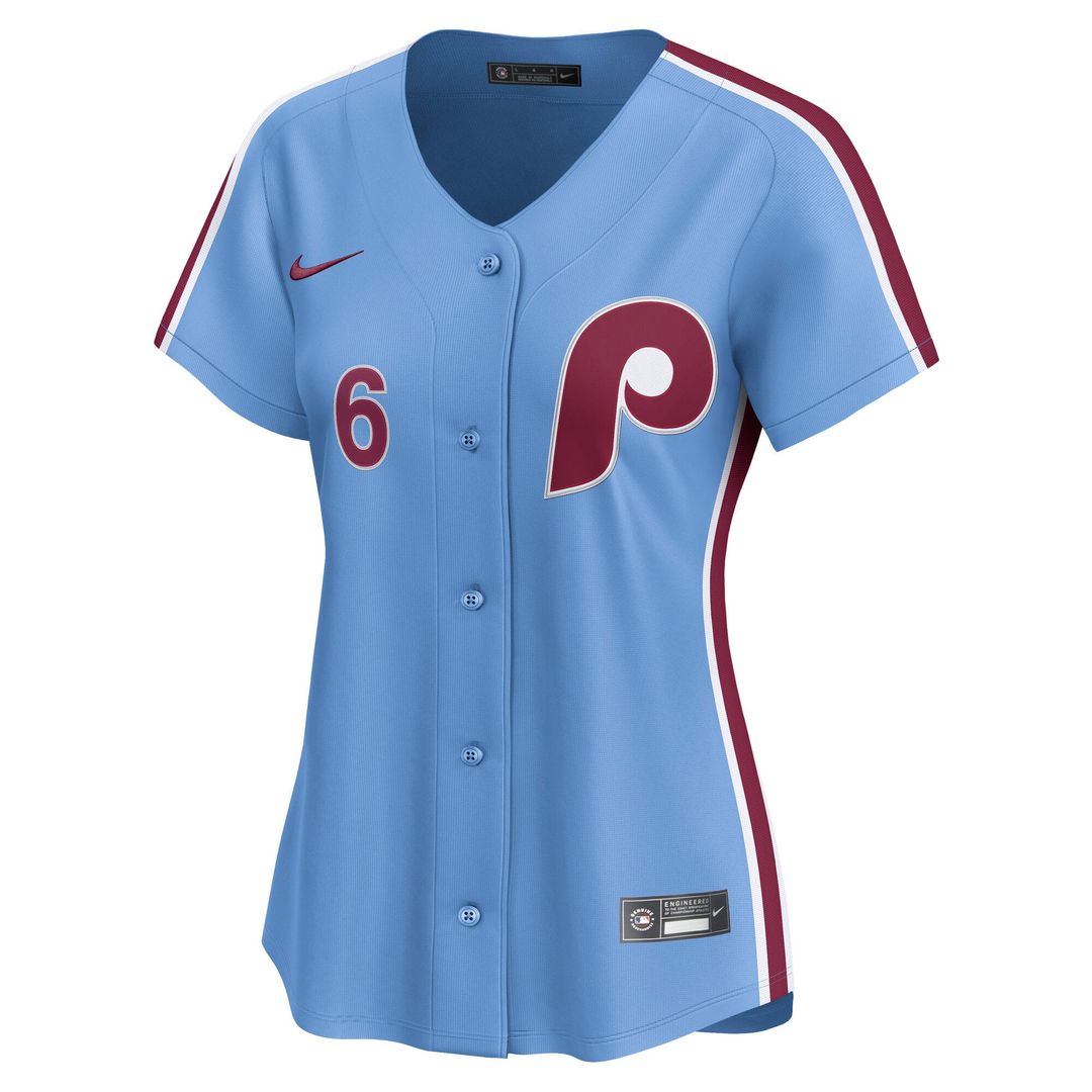 Ryan Howard Philadelphia Phillies Women's Alternate 2 Limited Jersey - Cream
