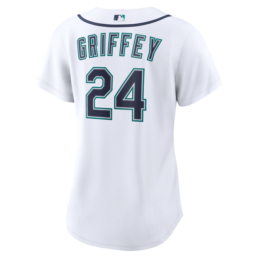 Ken Griffey Jr. Seattle Mariners Women's Home Replica Jersey - White