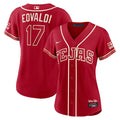 Nathan Eovaldi Texas Rangers Women's 2026 City Connect Stadium Jersey - Red