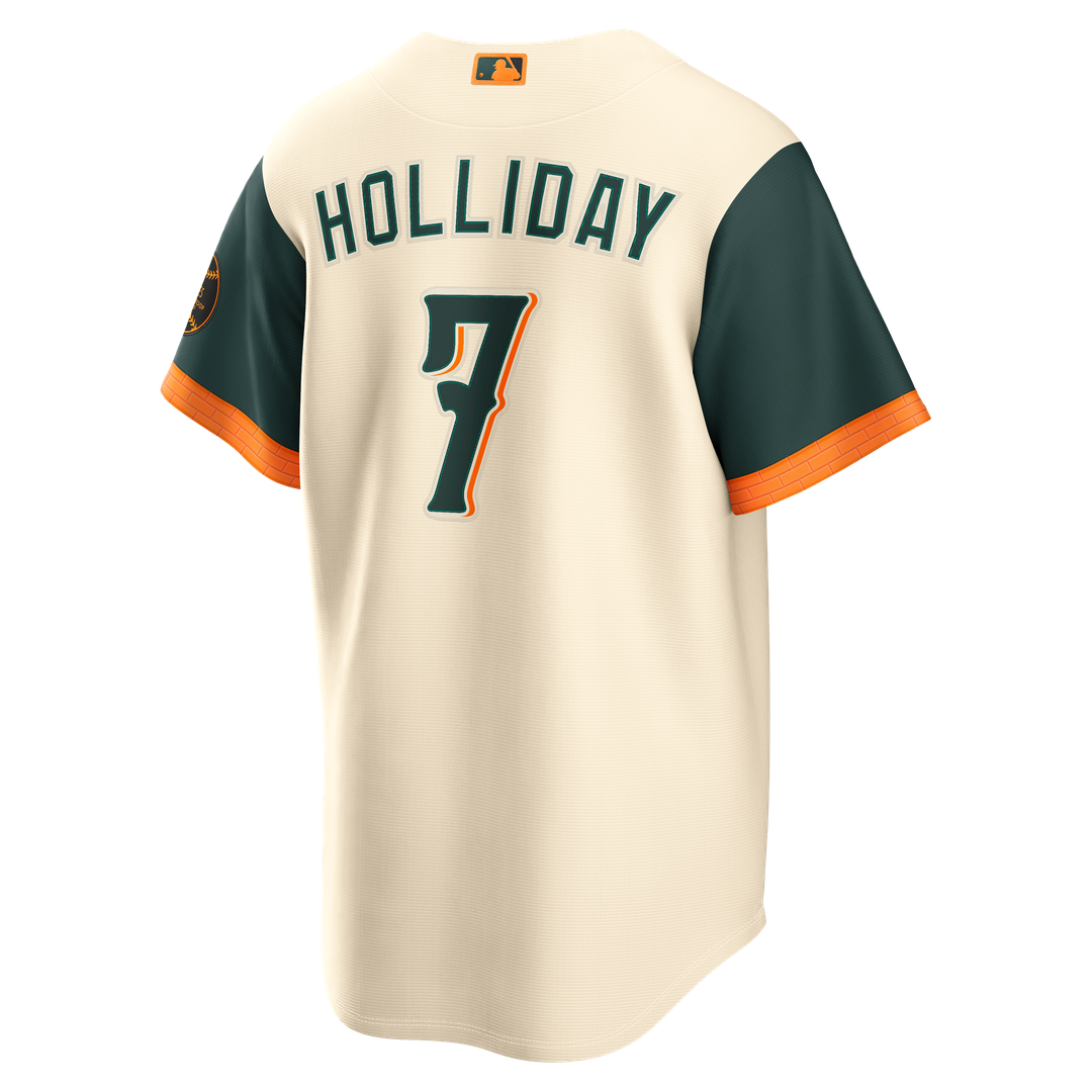 Jackson Holliday Baltimore Orioles 2026 City Connect Stadium Jersey - Cream