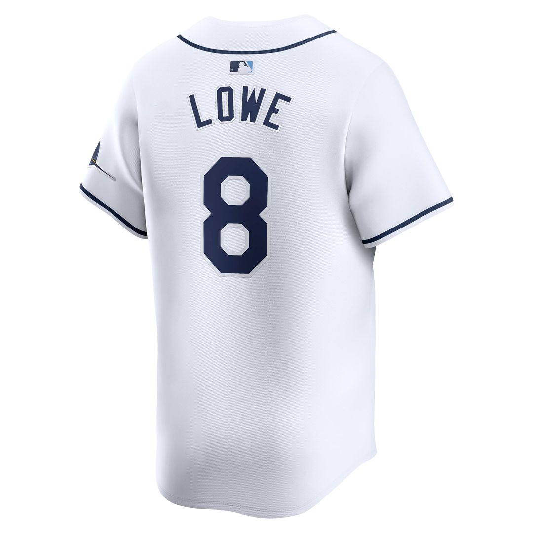 Brandon Lowe Tampa Bay Rays Home Limited Player Jersey - White