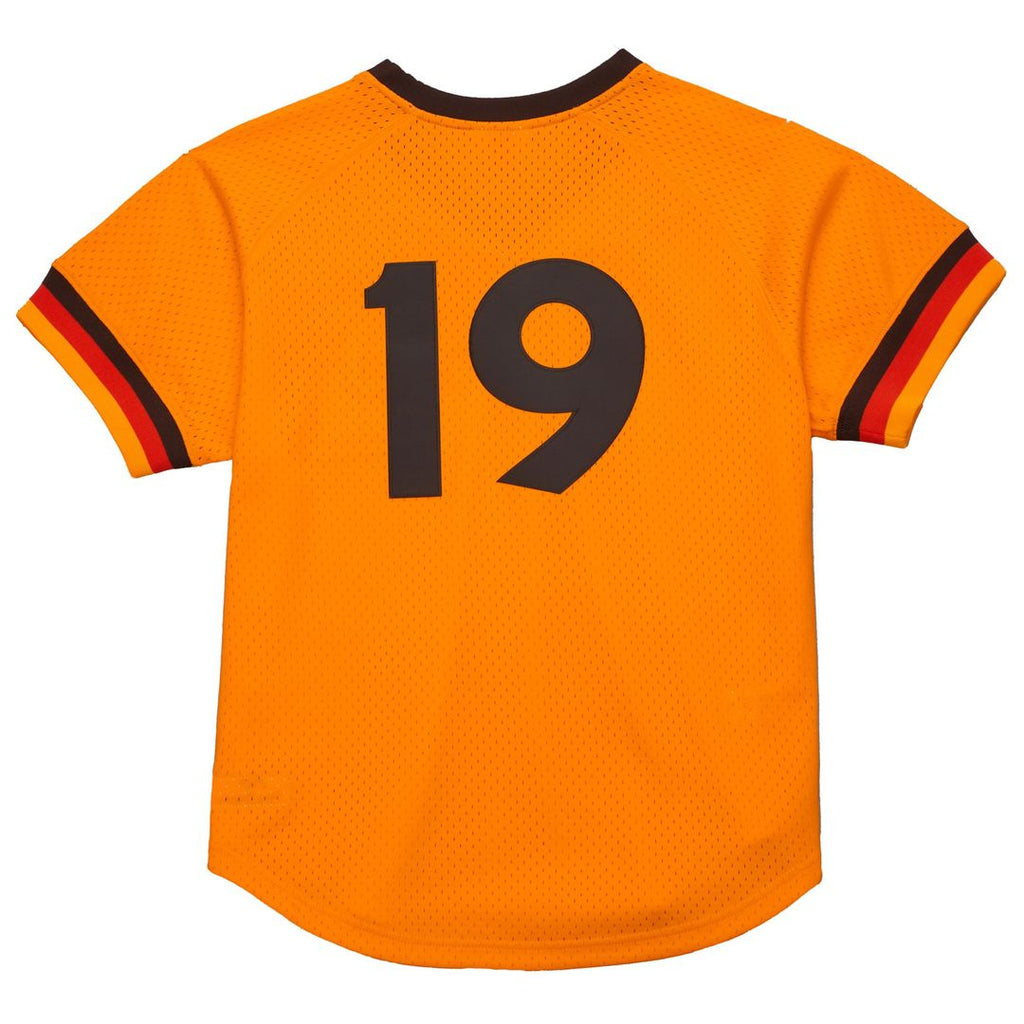 Tony Gwynn San Diego Padres Big & Tall Cooperstown Mesh Batting Practice Jersey - Gold