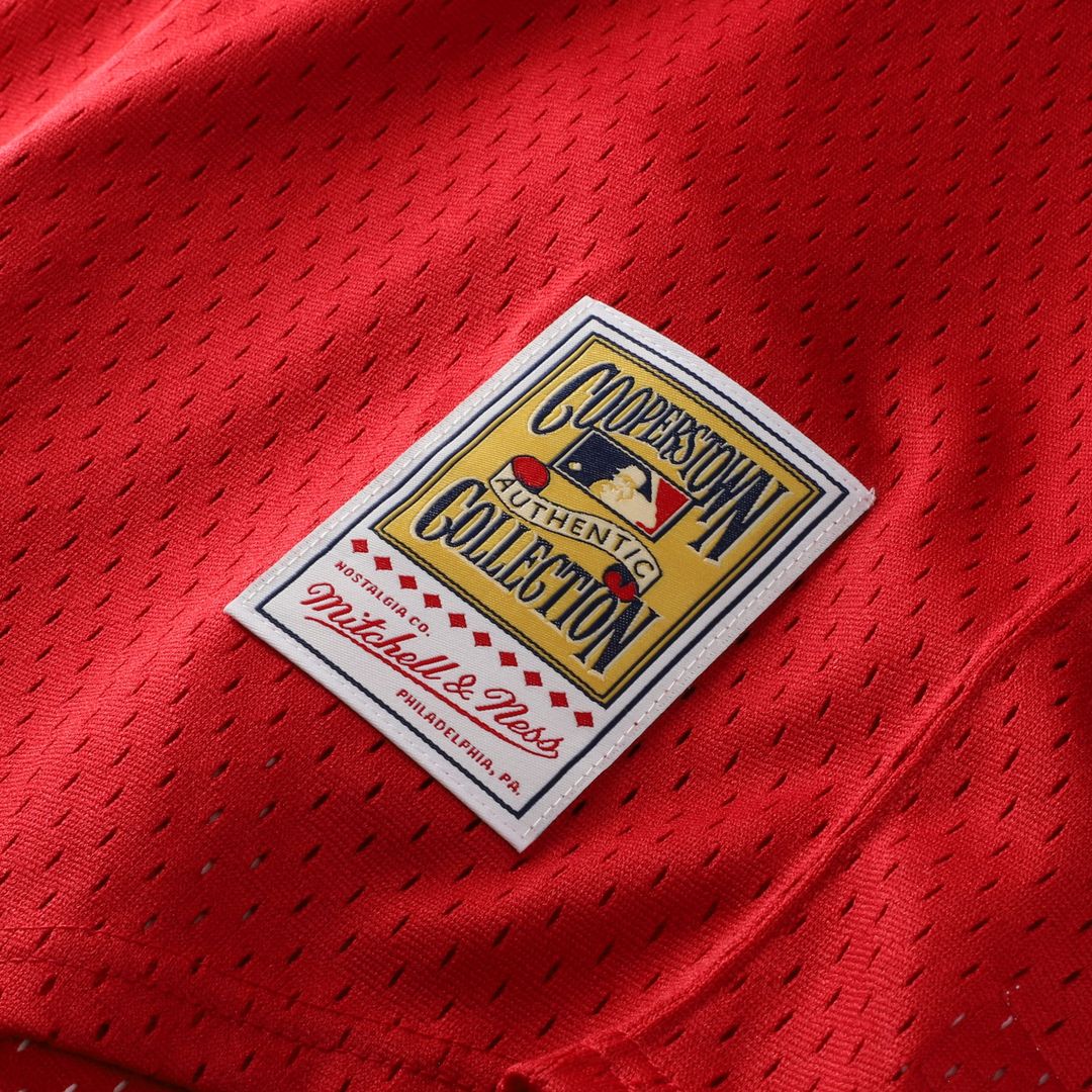 Barry Larkin Cincinnati Reds Youth Cooperstown Collection Mesh Batting Practice Jersey - Red