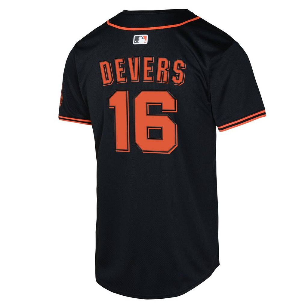 Rafael Devers San Francisco Giants Youth Limited Jersey - Black