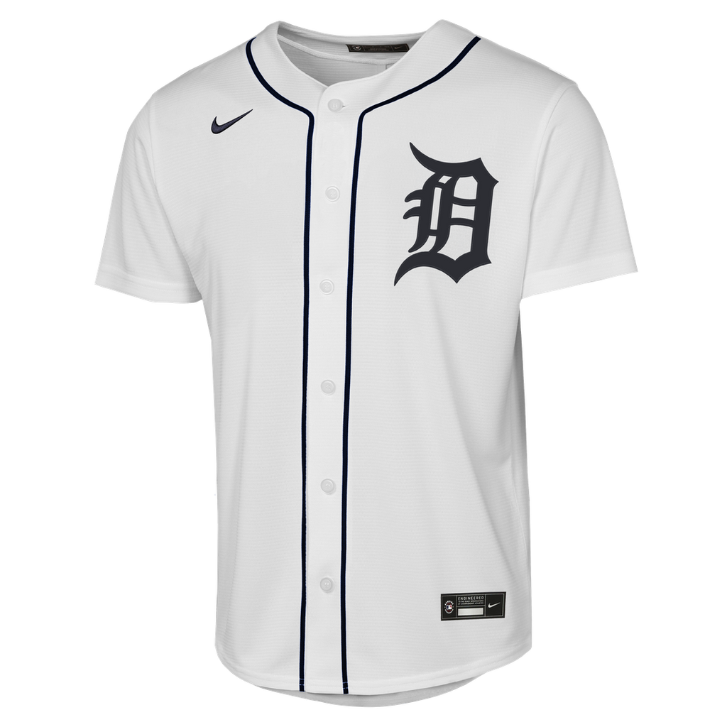 Kevin McGonigle Detroit Tigers Youth Home Replica Jersey - White