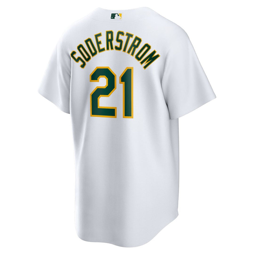 Tyler Soderstrom Athletics Home Replica Jersey - White