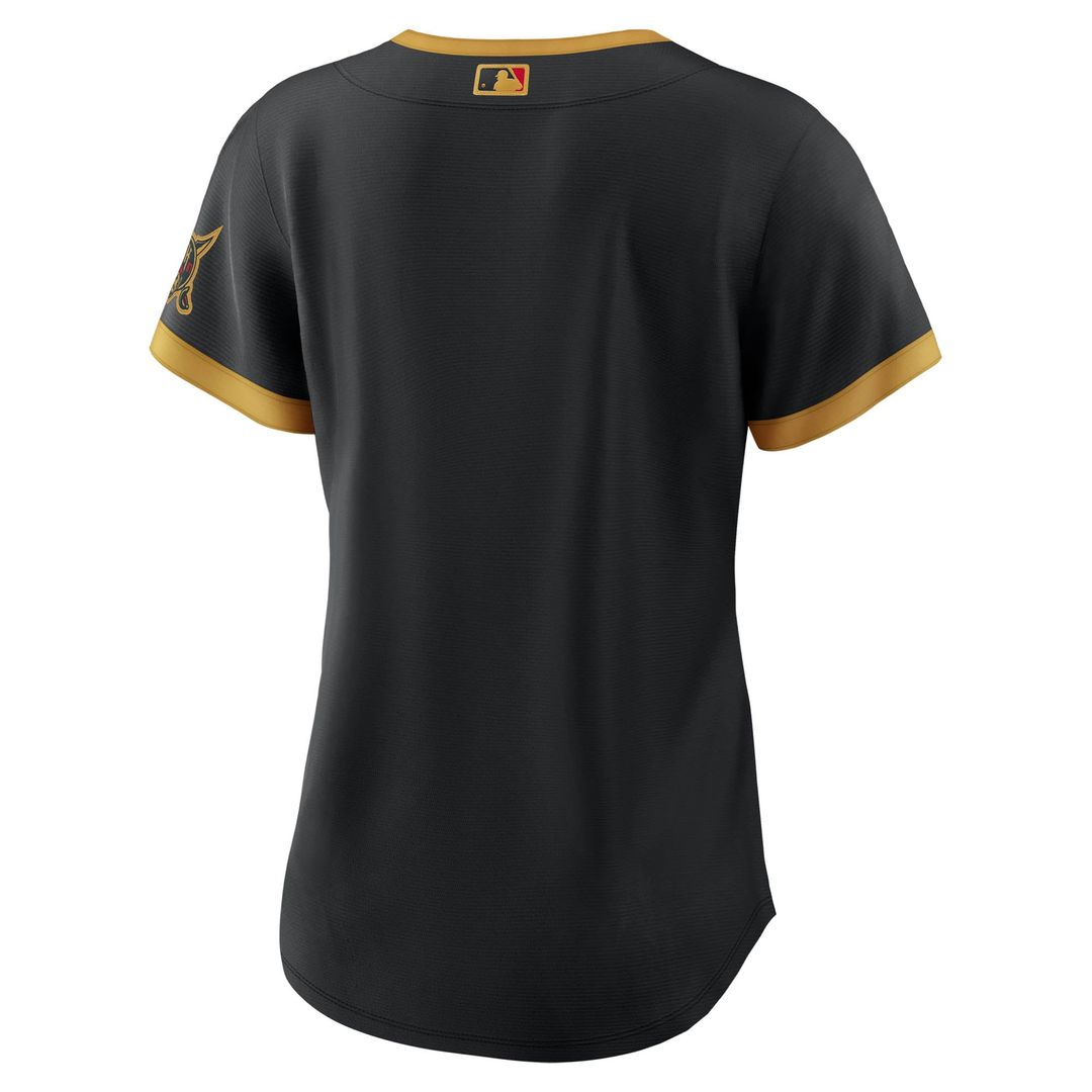 Pittsburgh Pirates Women's 2026 City Connect Stadium Jersey - Black