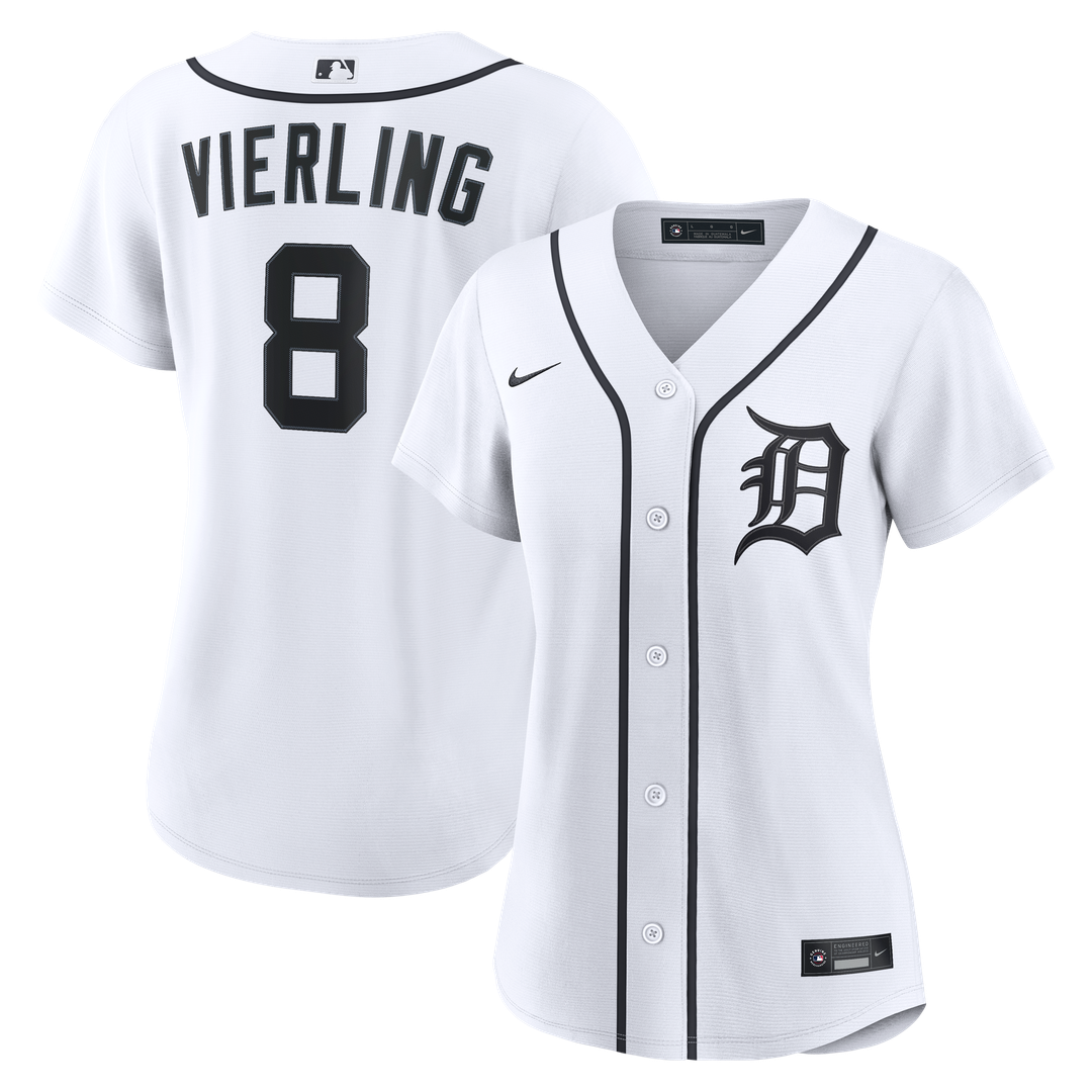 Matt Vierling Detroit Tigers Women's Home Replica Jersey - White