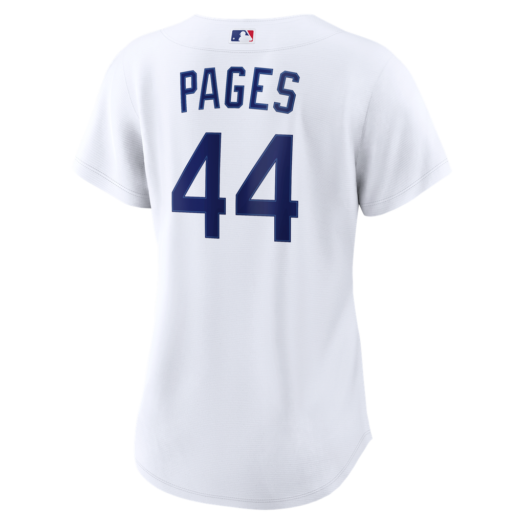 Andy Pages Los Angeles Dodgers Women's Home Replica Jersey - White