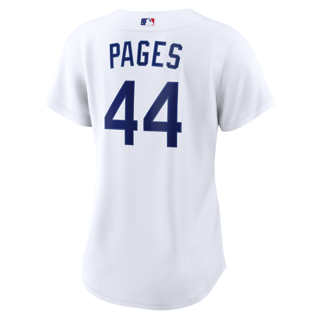 Andy Pages Los Angeles Dodgers Women's Home Replica Jersey - White