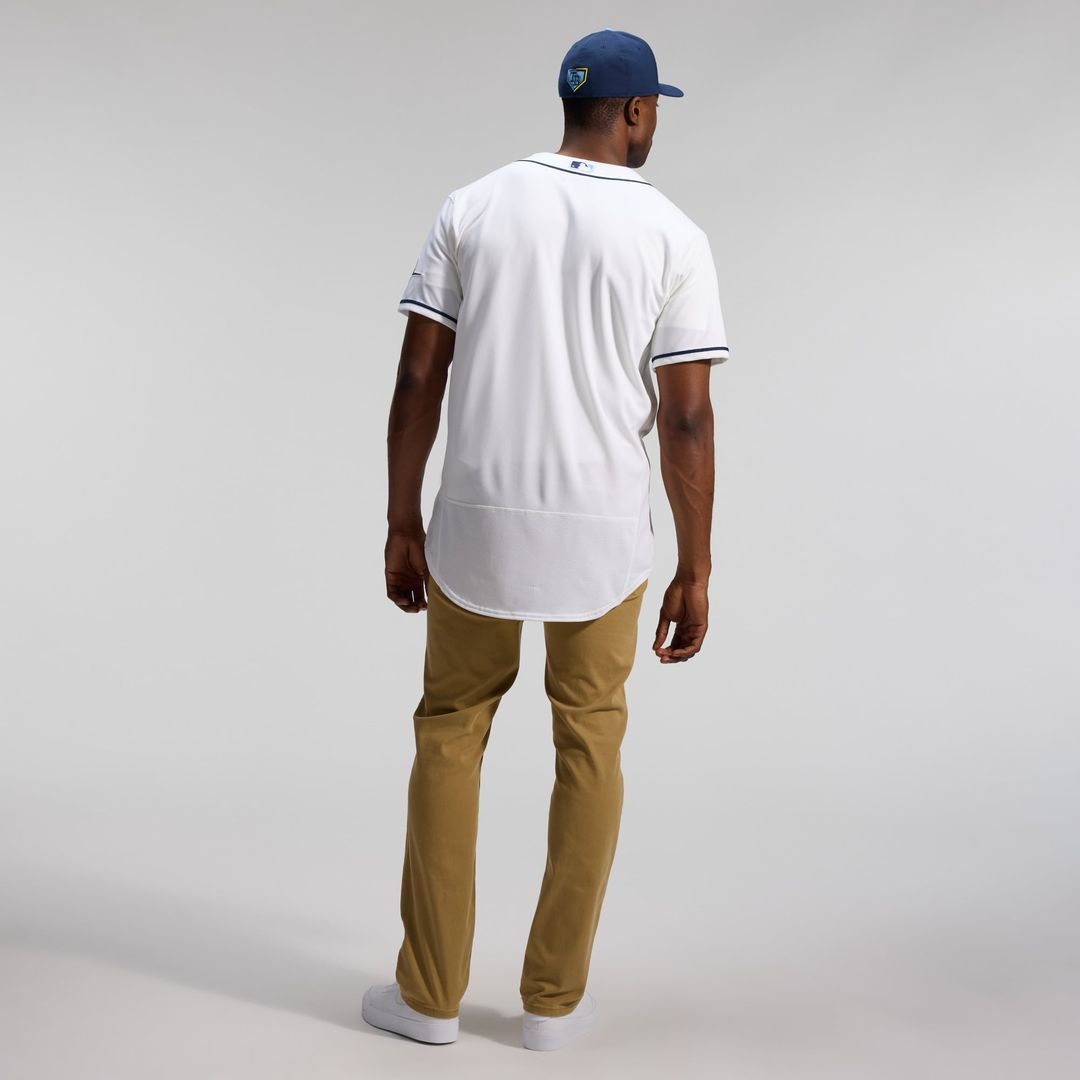 Tampa Bay Rays Home Authentic Jersey - White