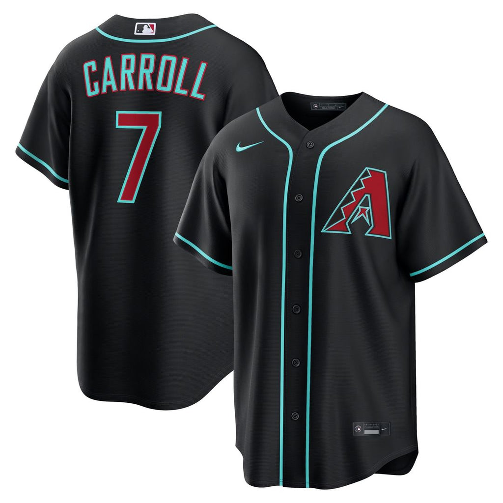 Corbin Carroll Arizona Diamondbacks Alternate Replica Jersey - Black