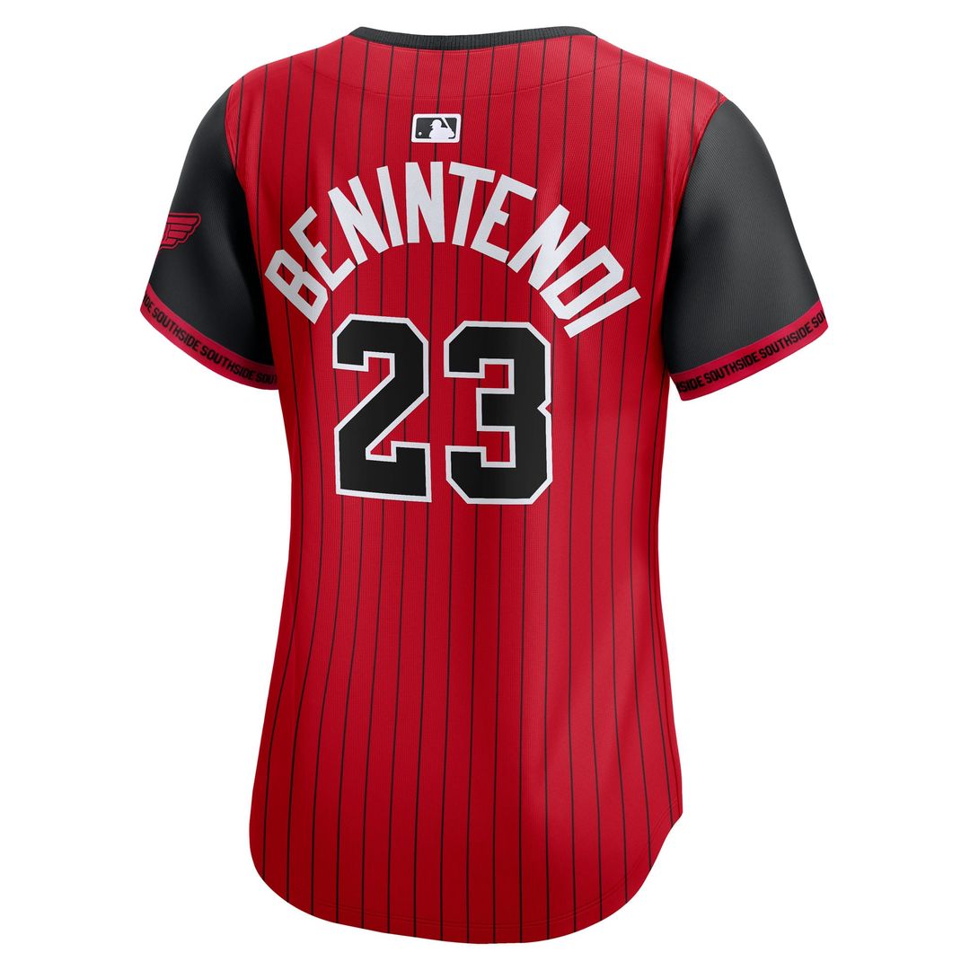 Andrew Benintendi Chicago White Sox Women's City Connect Limited Jersey - Black