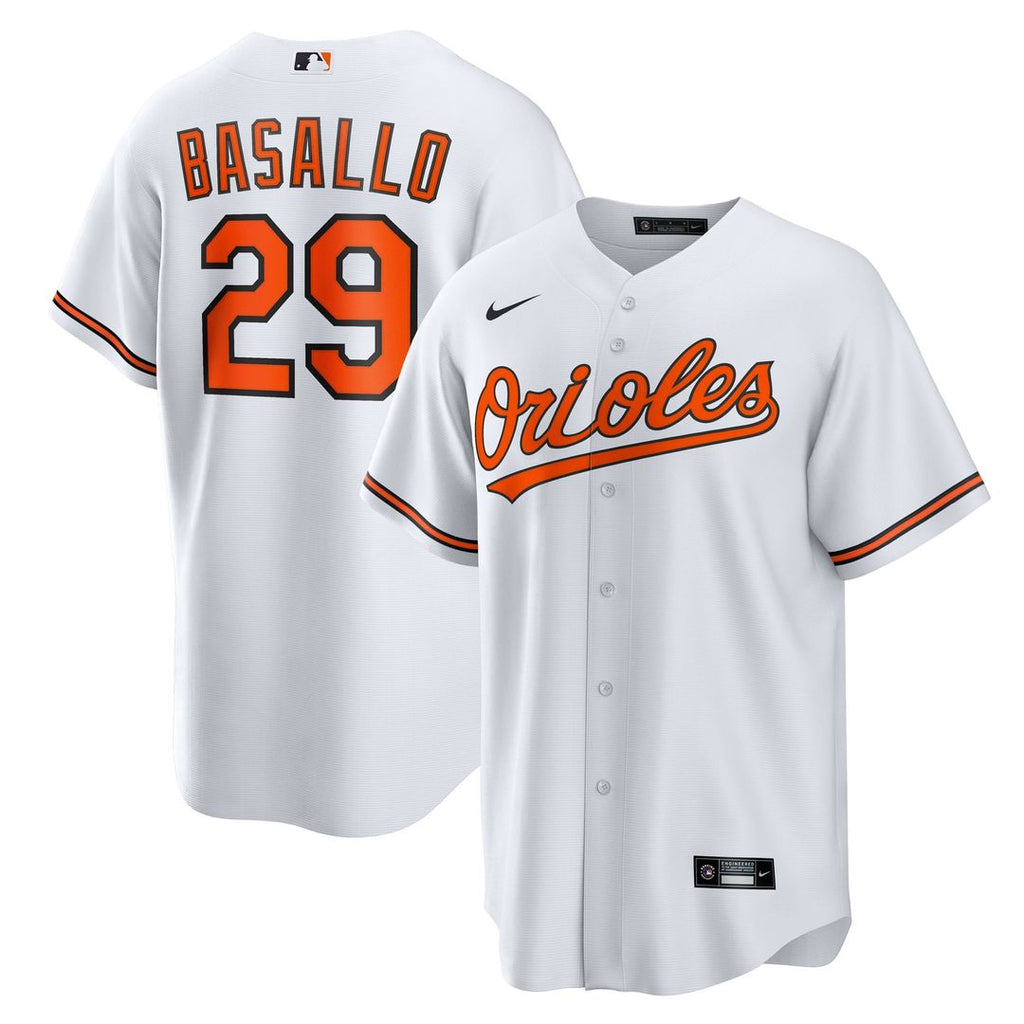 Samuel Basallo Baltimore Orioles Replica Player Jersey - White