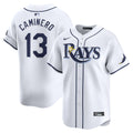 Junior Caminero Tampa Bay Rays Youth Home Limited Player Jersey - White