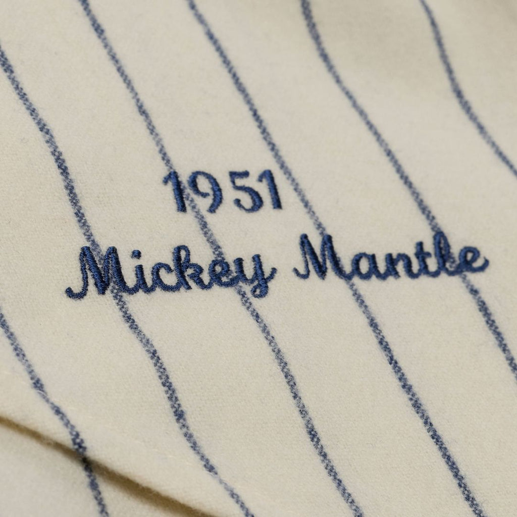 Mickey Mantle New York Yankees 1951 Cooperstown Collection Authentic Jersey - Cream