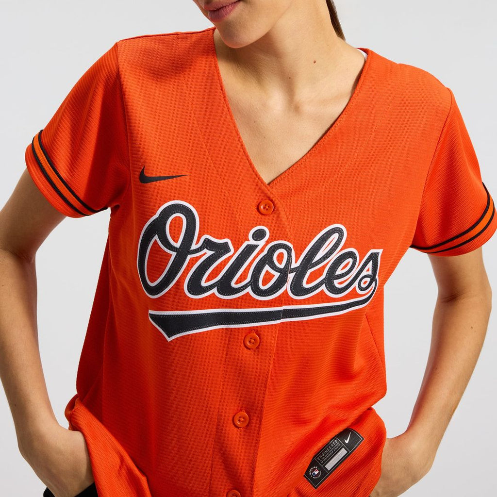 Adley Rutschman Baltimore Orioles Women's Alternate Replica Player Jersey - Orange