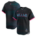 Miami Marlins 2025 City Connect Limited Jersey - Black